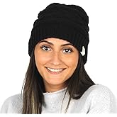 David & Young Sustainable Recycled Fashion Beanie - Unisex Cozy Fashion Hat Made from 100% Recycled Yarn