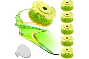 Weed Wacker String Compatible with Ryobi One Plus+ AC80RL3, 0.08'' String Trimmer Refill Line,Weed Eater String Compatible wi