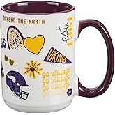 The Memory Company Officially Licensed 15oz Team Spirit Mug, Minnesota Vikings