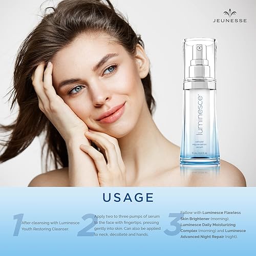 luminesce ジュネスグローバル セラム 15mL Luminesce Jeunesse Cellular Rejuvenation Serum, 15ml (0.5 oz) in