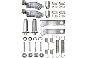 Parking Brake Hardware Kit Fit for Chevy Corvette C2 C3 Lh Rh 1965-1982 Replaces X4229, Stainless Steel Brake Hardware