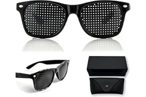 BIBIFACTORY 2025 New Lunisk Correction Glasses, Lunisk Correction Glasses Pinhole, Lightweight Frame for All-Day Comfort