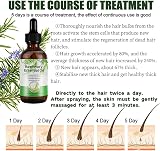 GOFLORDEN Rosemary Essential Oil Hair Growth Loss Scalp Skin Care 2x60ml Unisex view 3