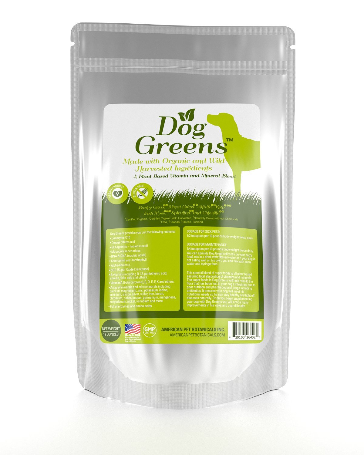 Dog Greens Paws Right Here