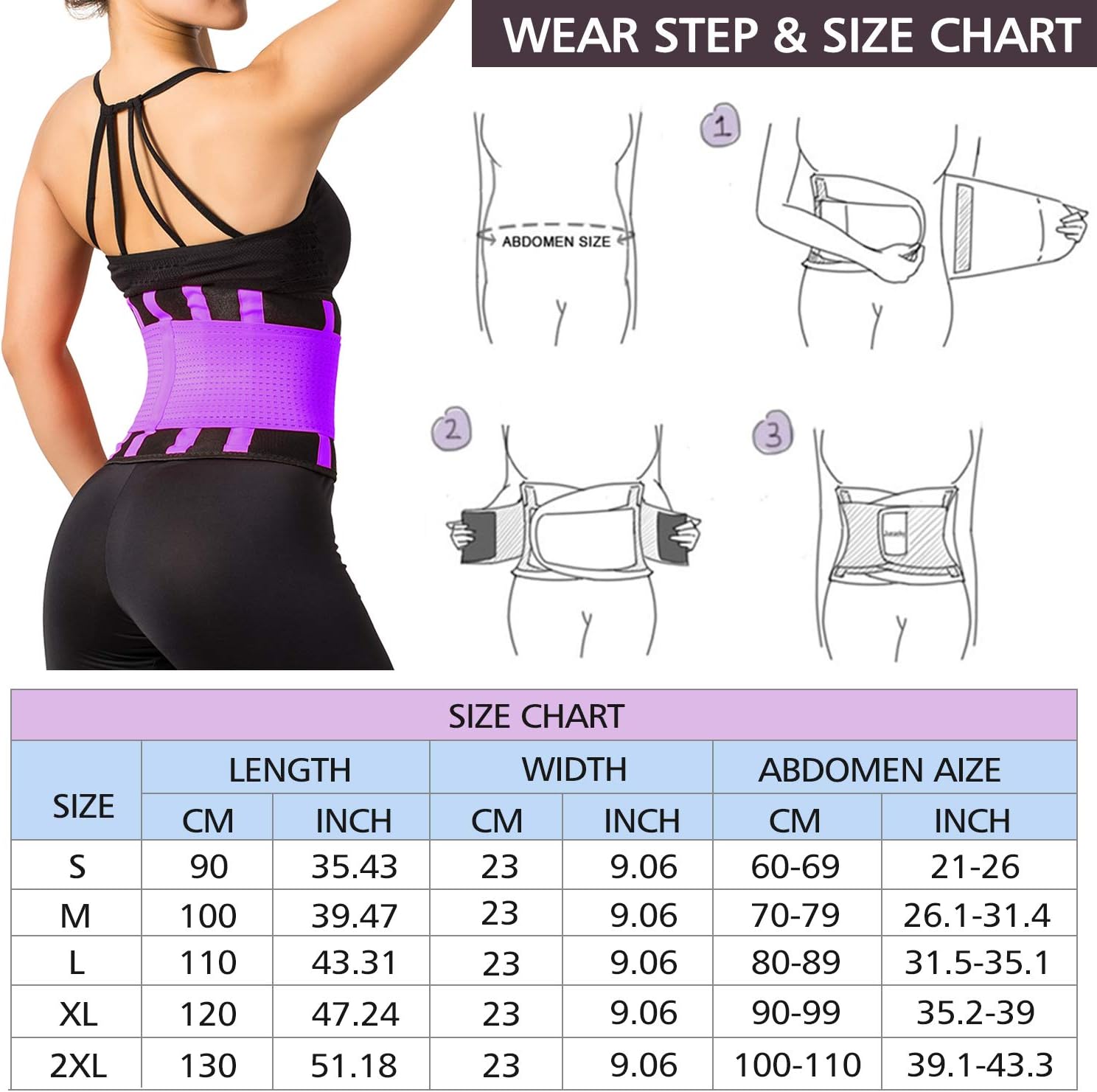 jueachy waist trainer belt