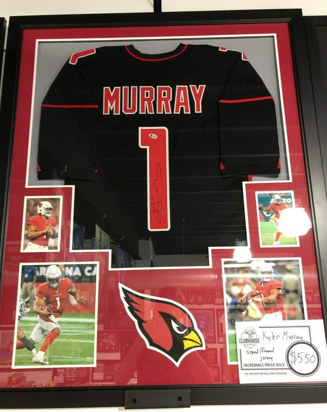 kyler murray signed jersey