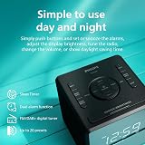 Philips TAR4600 Dual Alarm DAB/FM Clock Radio with USB-C Charging Port view 4