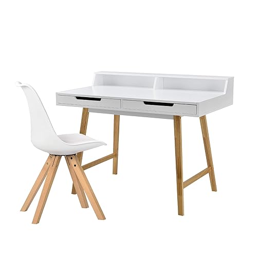 Schreibtisch Modern Design Holz: Amazon.de