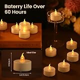 Cimetech 12 LED Tea Lights with Timer and Remote Control Battery Operated view 4