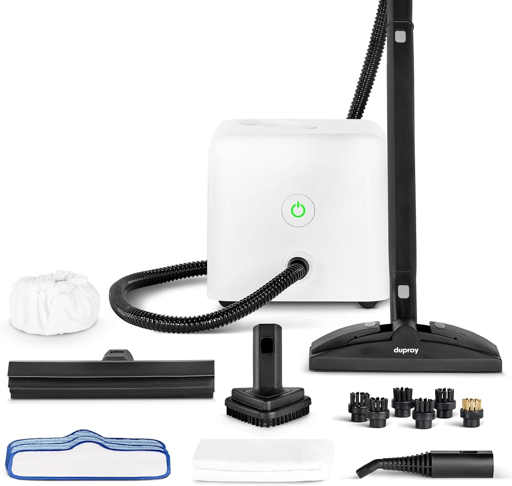 Dupray Neat Steam Cleaner 17-Piece Kit Up to 275°F 50 Min Cleaning