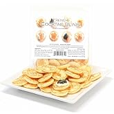 French Cocktail Blinis for Caviar - Frozen Appetizer Pancakes for Specialty Foods - 1.25 inch / 30 per pack (4.76 ounce (136 grams))