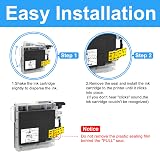 LCL LC985 Black Ink Cartridge for Brother MFC-495CW MFC-J410W DCP-J125 J315W (3 view 2