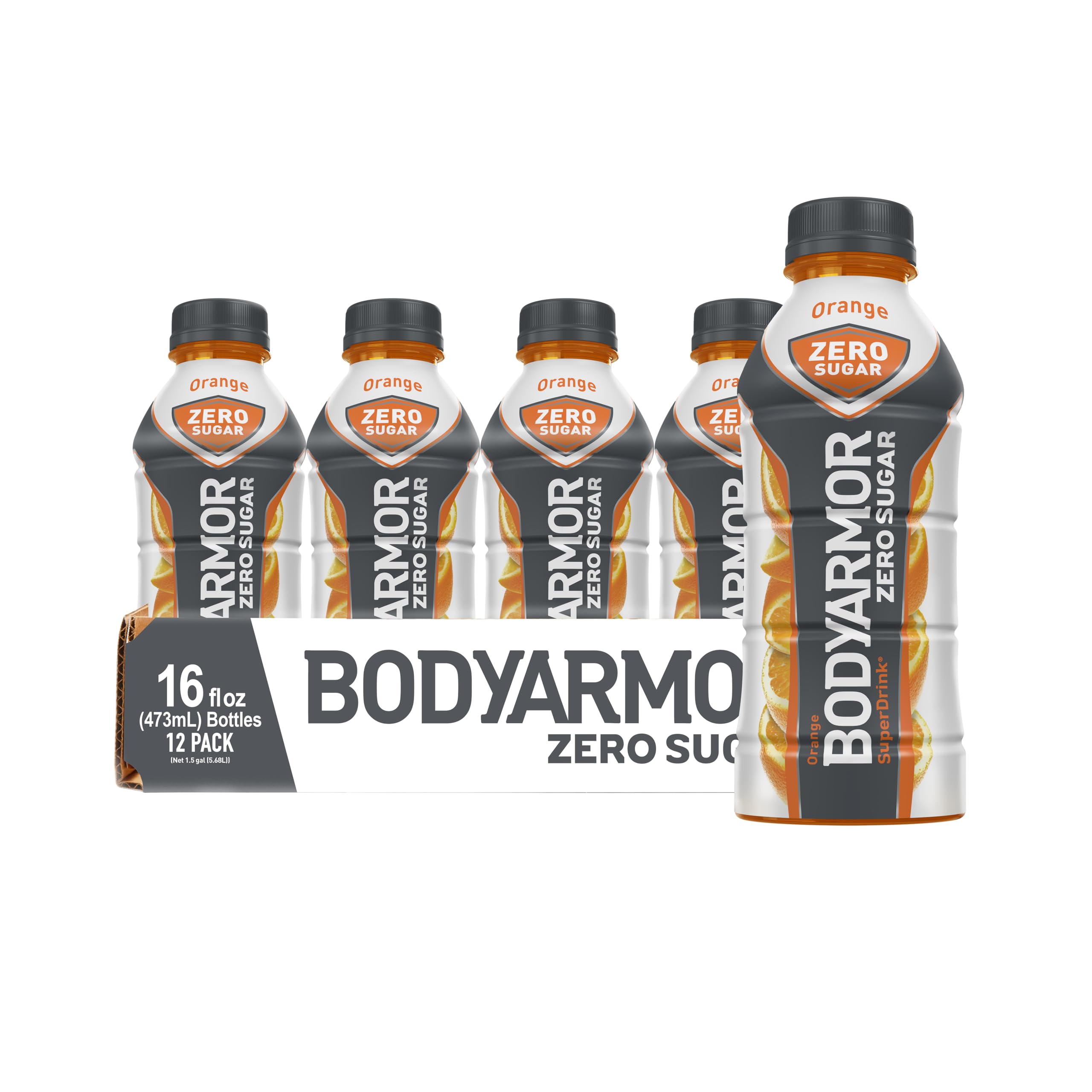 BODYARMOR ZERO Sugar Orange, Sugar Free Sports