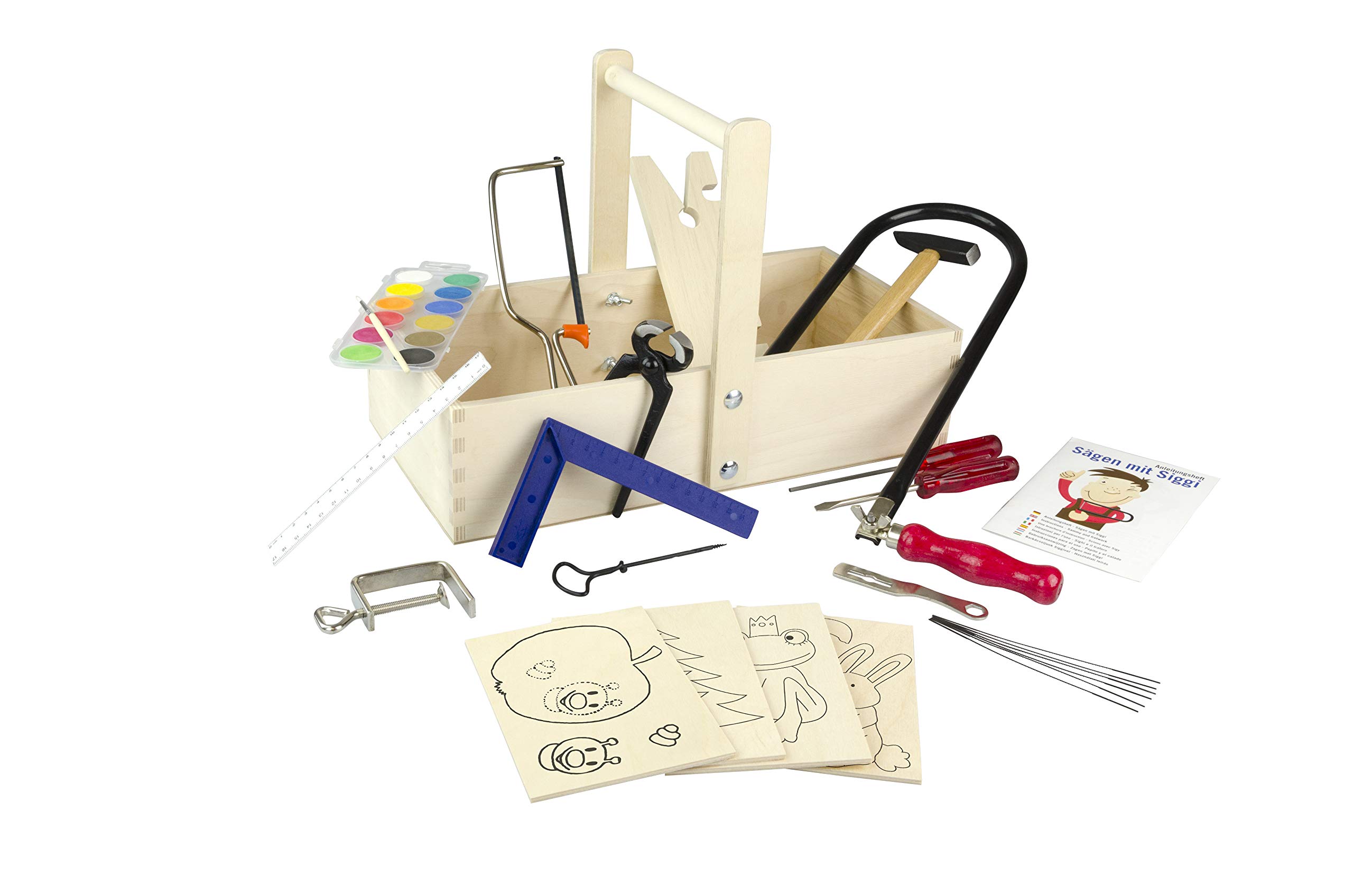 Pebaro 432S Fretsaw Kit in Wooden Carpenter Case