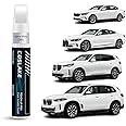 COSLAKE Car Touch Up Paint(Alpine White(300)) for BMW, Car Paint Scratch Repair Kit, Quick & Easy Solution to Repair, 2 in 1 Scratch Remover Pen with Color-Matched