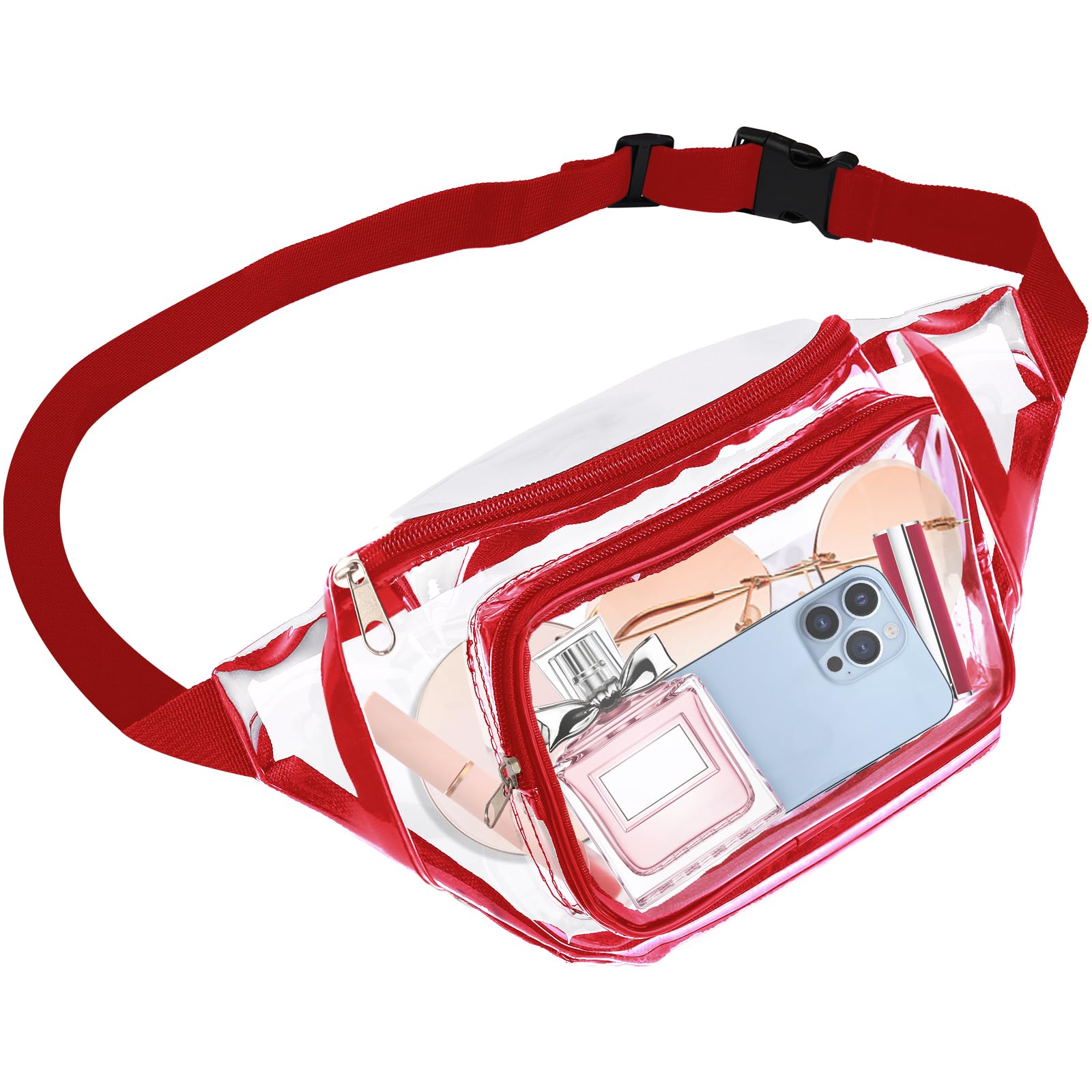 Clear Fanny Pack Stadium Approved, Clear Waist Bag