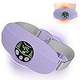 HOTBAG Heating Pad for Period Cramps Portable Cordless 3S Fast Period Heating Pad Cramp Relief with 3 Heat Levels and 3 Massage Modes Menstrual Electric Waist Wrap Belt for Pain Relief Gifts for Her