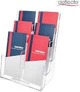 Deflecto 3-Tier 6-Pocket DL Size Portrait Literature Holder view 6
