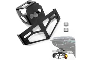 LUXEMOTO Ninja 500 Z500 Fender Eliminator 2024 2025, Fender Eliminator Kits for Kawasaki Ninja500 Z 500, Rear License Plate Holder Tail Tidy for Kawasaki Ninja 500 Z500 2024 2025 Accessories