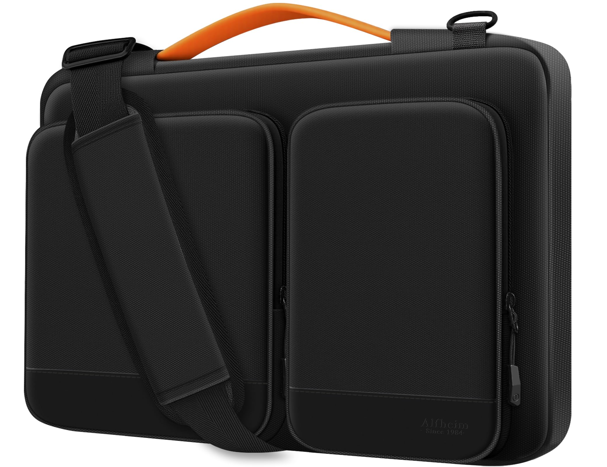 Alfheim Laptop Bag 15.6-16 inch Waterproof Shockproof Lightweight MacBook Pro 16 Laptop Briefcase, Compatible with ASUS Lenovo Dell Samsung