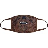 Amazon.com: Concept One Star Wars Chewbacca Face Mask, Officially 