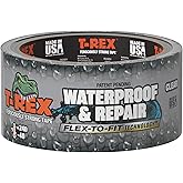 T-REX Brand Waterproof and Pool Repair Tape, 1.88 in x 30 Ft, Clear, 1 Roll | Patch Pool Liner, No Kit Needed, Permanent, Works Underwater, Sticks to Wet Surfaces, Waterproof Tape for Heavy Duty Repairs