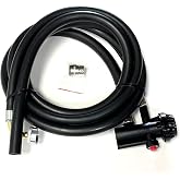 Magtonson 6FT GE Portable Dishwasher Fill &amp; Drain Hose Assembly WD24X10066 w/Faucet Adapter