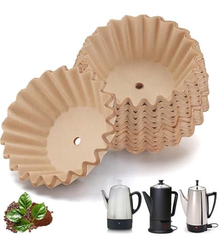 Amazon.com: Coffee Filter,Disk/wrap percolator filters Compatible with  Electric Pot FARBERWARE 8/12 cup/Elite Gourmet/Cuisinart/Hamilton  Beach/PRESTO 12 cup coffee maker.: Home & Kitchen