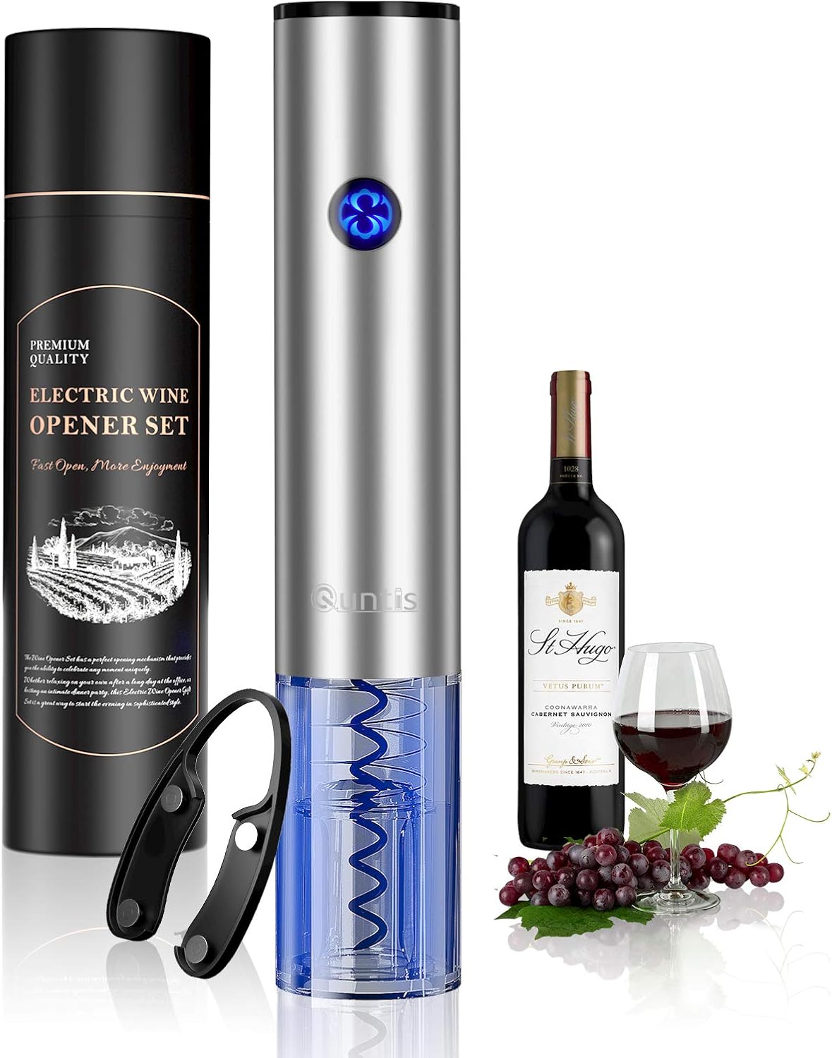 Amazon.de Quntis Korkenzieher Elektrisch, 6s Automatischer