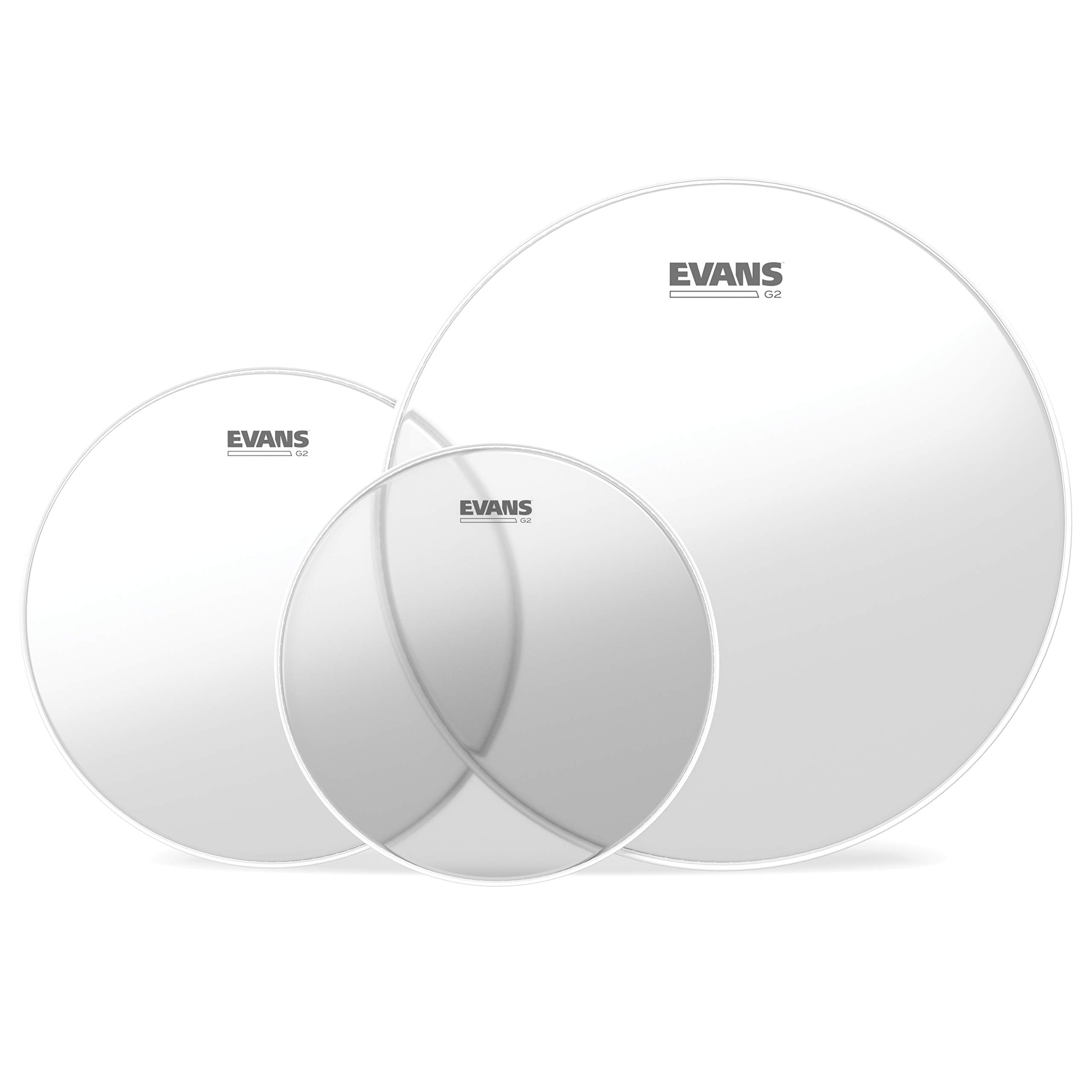 Evans Drum Heads - G2 Clear Standard Tompack, (12, 13, 16 Inch)