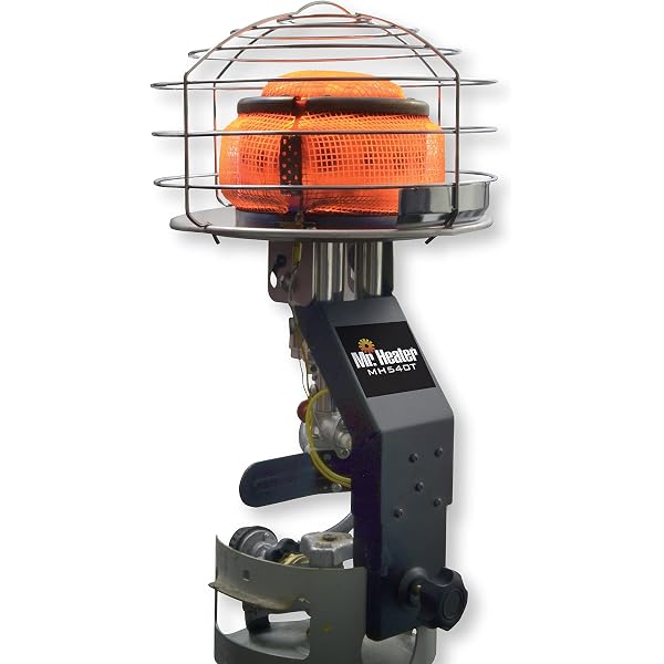 Amazon.com: Mr. Heater MH60QFAV 60,000 BTU Portable Propane Forced Air  Heater, 19.75 x 11.50 inches, black : Tools u0026 Home Improvement