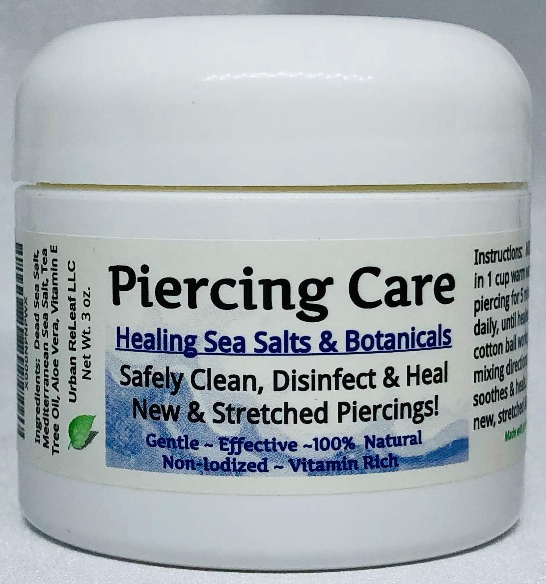 Iodized Or Non Iodized Sea Salt For Piercings