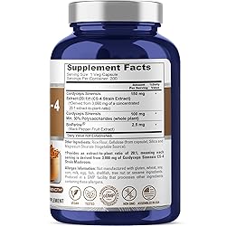 NusaPure Cordyceps 20:1 Extract, 150 mg Equivalent