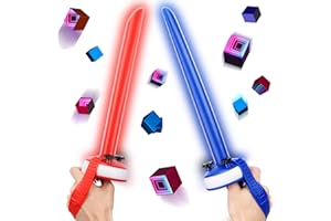Crossmeta Dual Handles Grips Lightsabers for Oculus Quest 2 Controller Beat Saber Games Accessories Supernatural Jedi Trainin