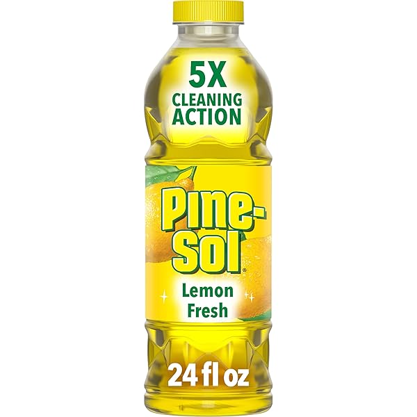 PINE-SOL MULTI-SURFACE CLEANER, LEMON FRESH, 24 FLUID OUNCES...