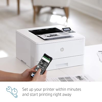 Buy Hp Laserjet Pro M404dw Monochrome Wireless Laser Printer With Double Sided Printing W1a56a Online In Singapore B009uyyh8i