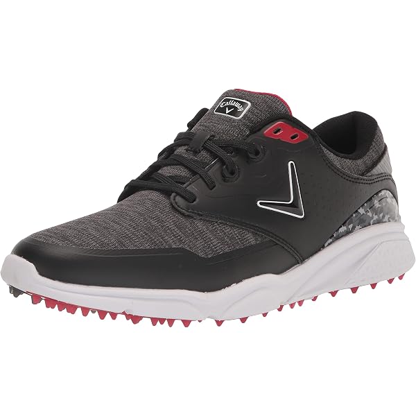Amazon.com | Callaway Coronado V3 SL Golf Shoes Black/Red  display picture 1