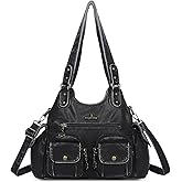 Angel Kiss Purses for Women Hobo Bag Soft PU Leather Shoulder Bag for Women