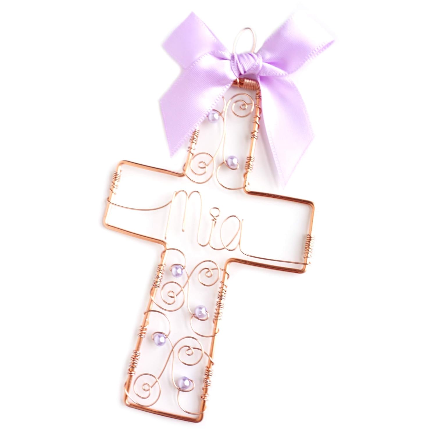 baptism crosses for baby girl
