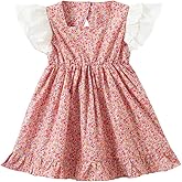Zanie Kids Baby Girl Summer Dress Backless Toddler Easter Sundress Playwear Outfits