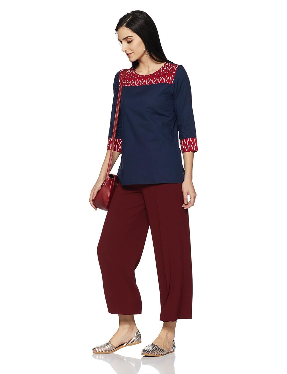 amazon brand- myx women's straight cotton kurta