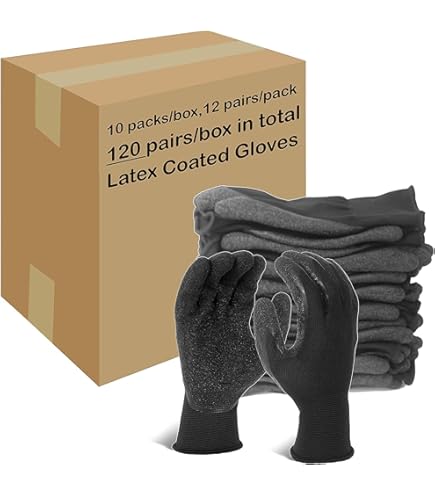 palms 20〜60g19本 Amazon.com: Work Glove Rubber Coated Palm : Tools & Home