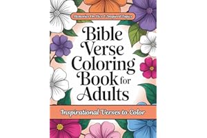 Bible Verse Coloring Book For Adults: Inspirational Verses To Color