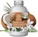 AROMATIKA Coconut Monoi Bath Salts 600g Natural Sea Salt Aromatherapy Soak view 2
