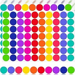 700 PCS Color Coding Labels Circle Dot
