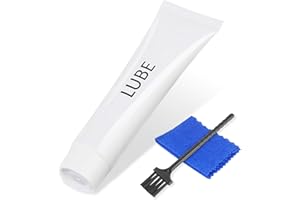 GGTE Fitness Treadmill Tube of Tread Belt Deck Lube for Spirit Sole Fitness Treadmill, Silicone Lubricant Oil Maintenance Lubricant p/n N020001, with Cleaning Cloth and Brush (1 Pack)