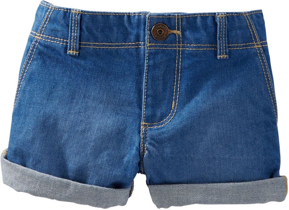 royal blue denim shorts