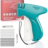Stitch Gun for Clothes, Stitchy Quick Clothing Fixer, Clothing Tag Gun Kit with 4000 (4.5mm) Fasteners, 2 Needles & Scissor, Durable Plastic Tag Attacher Gun for Retail, Boutique & Labeling