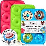 Walfos Silicone Donut Mold - Non-Stick Silicone