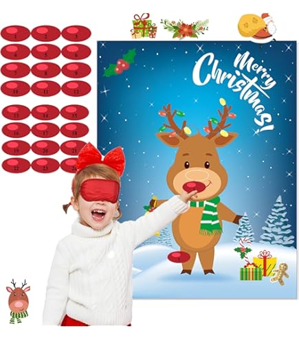 24 Tarjetas De Bingo De Navidad Con Ilustraciones Bonitas - Juego Familiar Para Fiestas, Escuela Y Piñatas - Cartón Resistente Y Reutilizable - Regalo Ideal Para Niños